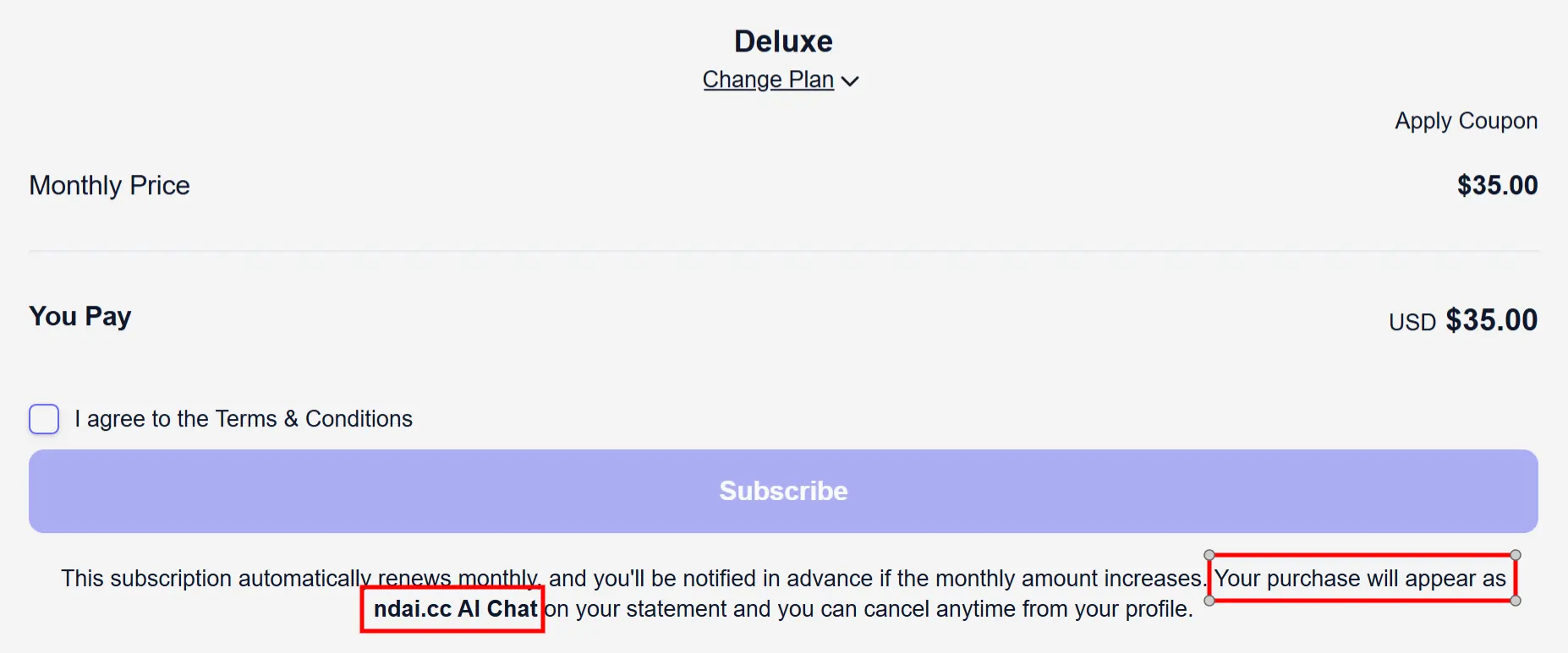 GirlfriendGPT Privacy- Discreet Billing