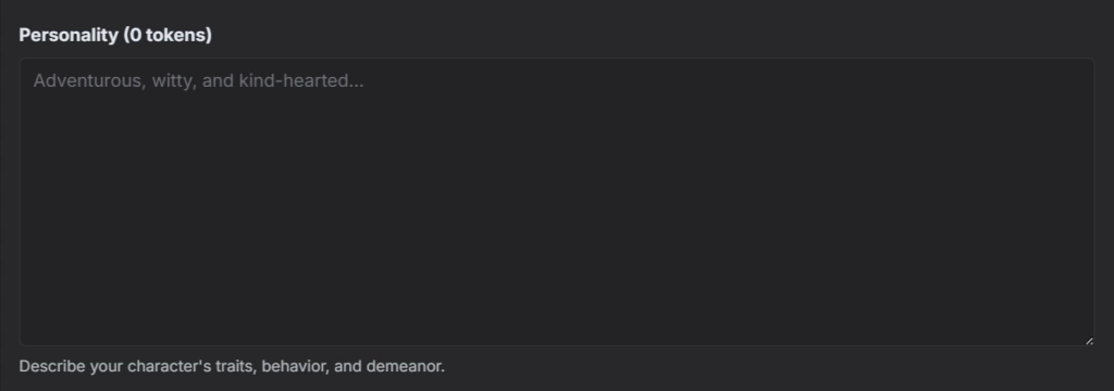 Setting Waifu Personality in GirlfriendGPT